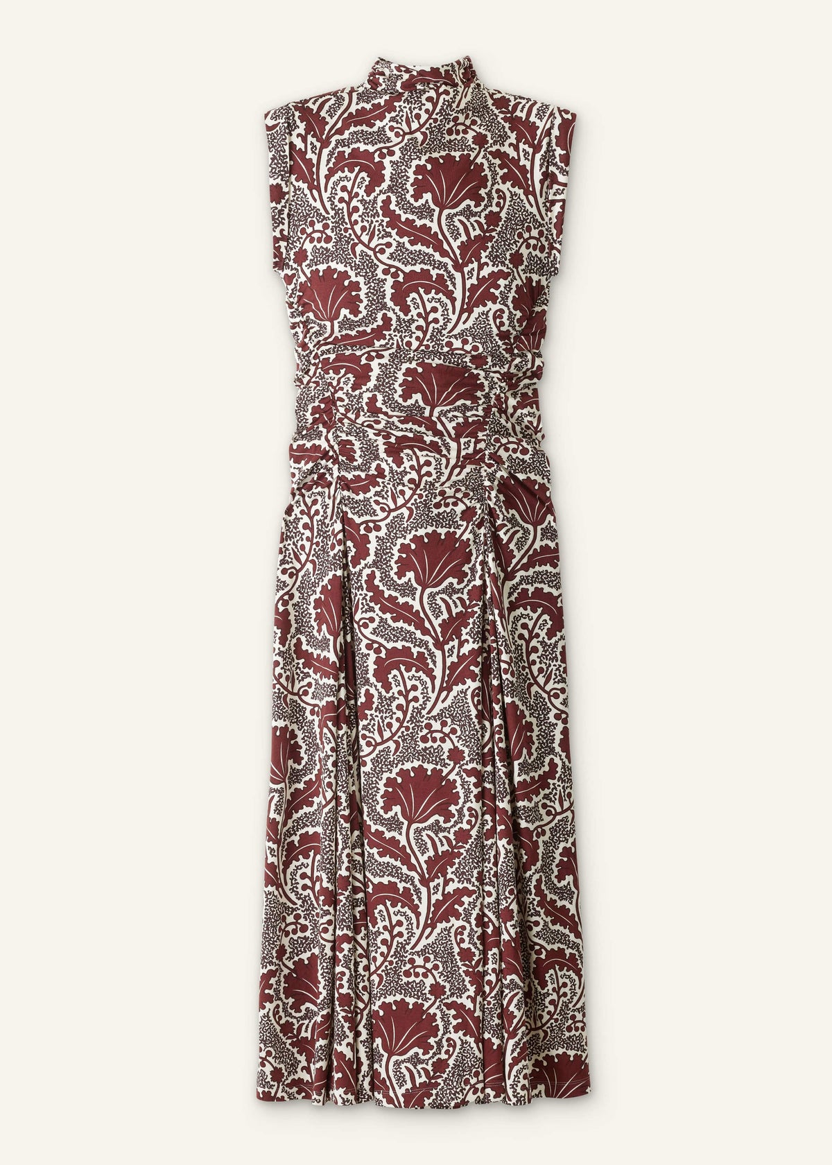 ME+EM Clothing Cinnamon Rising Wildflowers Print Fit + Flare Maxi Dress