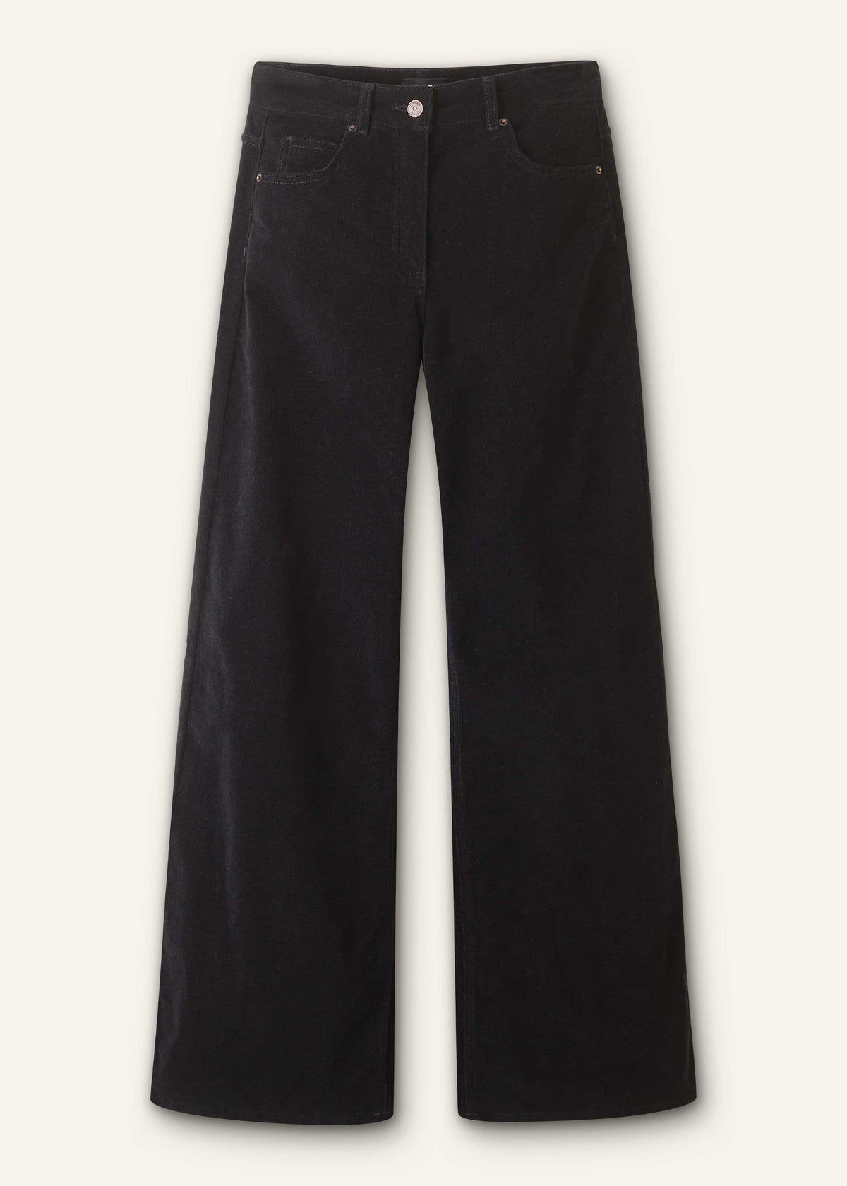 ME+EM Clothing Black Ultimate Wide-Leg Pant
