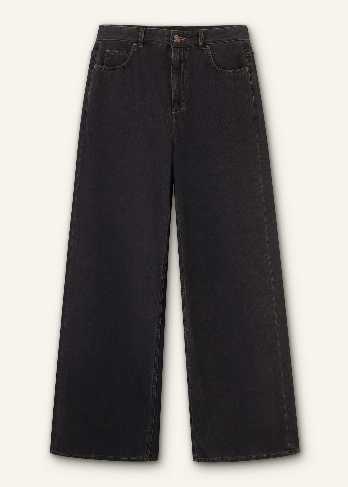 ME+EM Clothing Black Every-Wear Baggy Jean