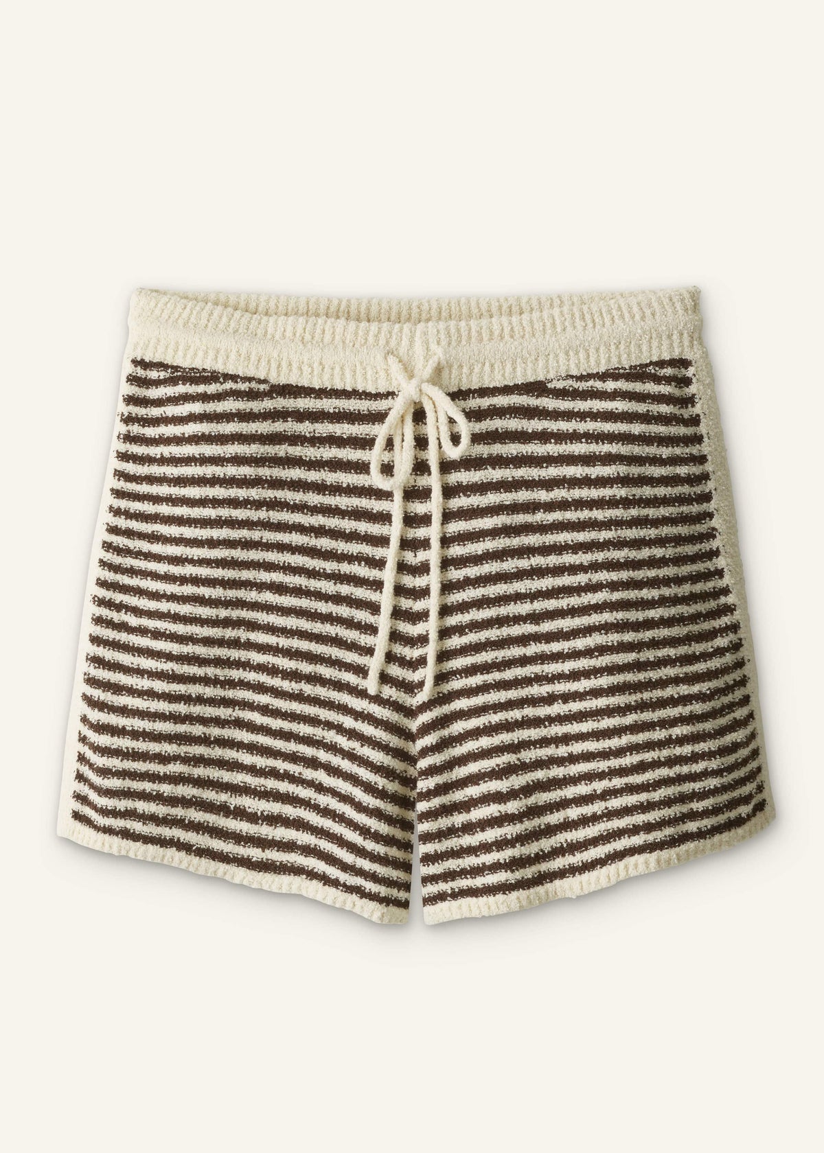 ME+EM Clothing Cream Stripe Drawstring Short