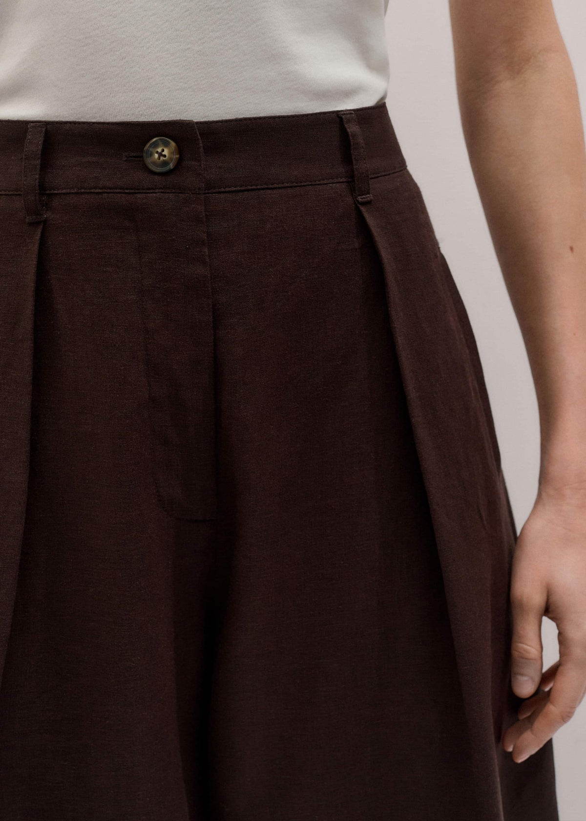 ME+EM Clothing Brown Extreme Taper Pant