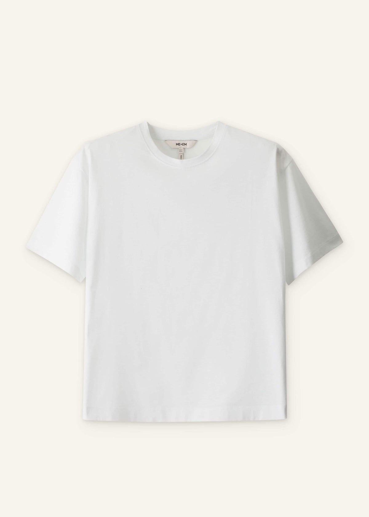 ME+EM Clothing White Oversized Tee