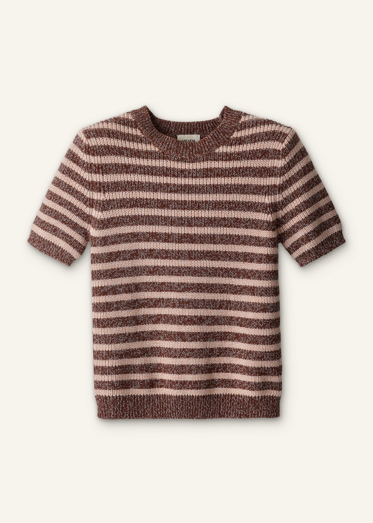 ME+EM Clothing Cinnamon Brown Straight Knit Tee
