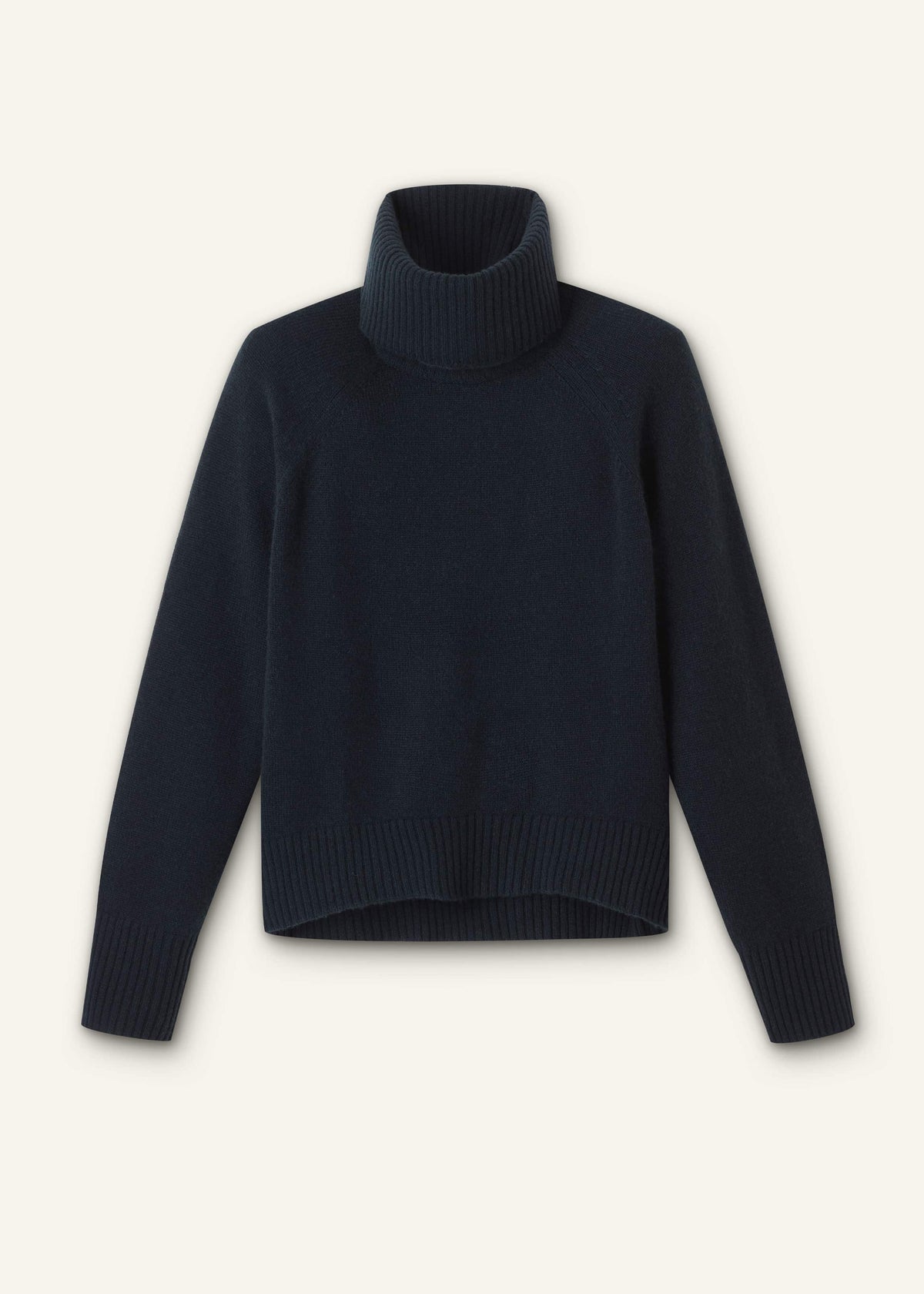 ME+EM Clothing Navy Raglan Sweater + Snood