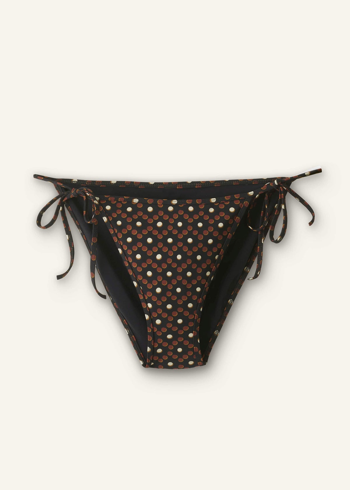 ME+EM Clothing Cinnamon Brown Side Tie Bikini Bottom