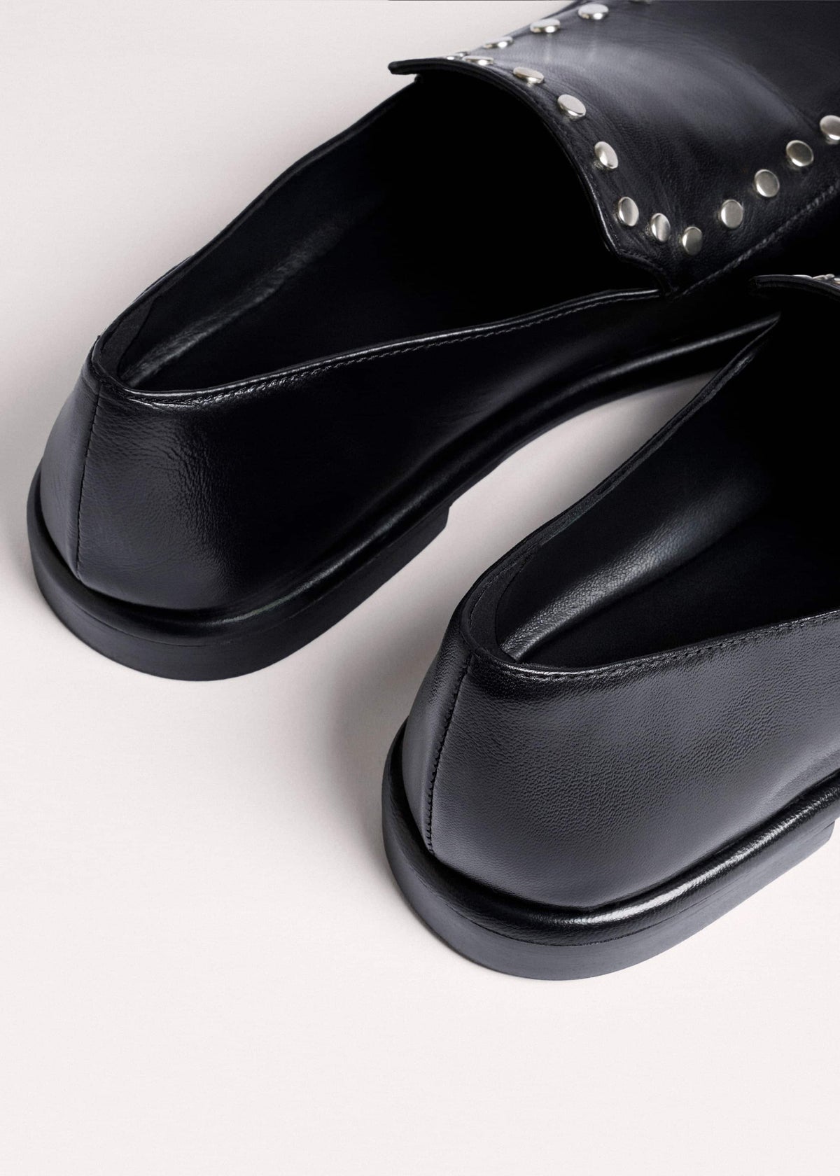 ME+EM Accessories Black Stud Travel Loafer