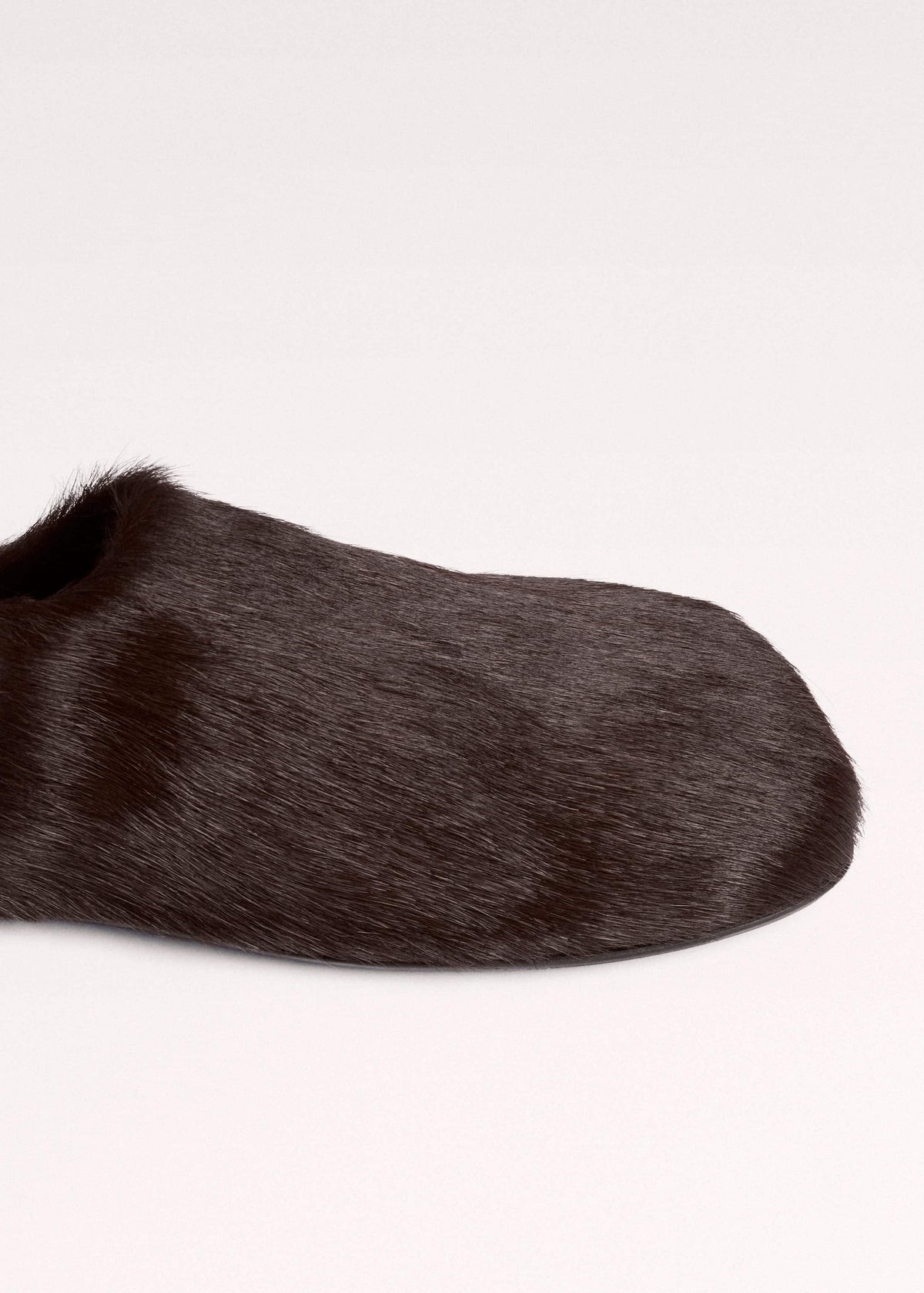 ME+EM Accessories Brown Asymmetric Slipper