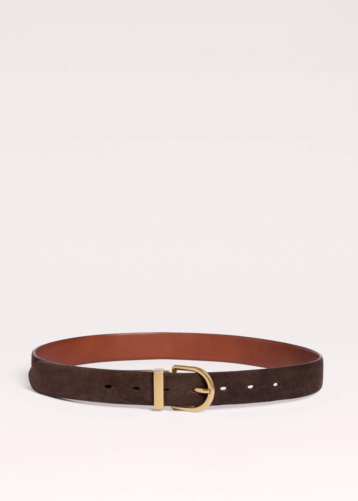 ME+EM Accessories Chocolate + Tan Reversible Belt
