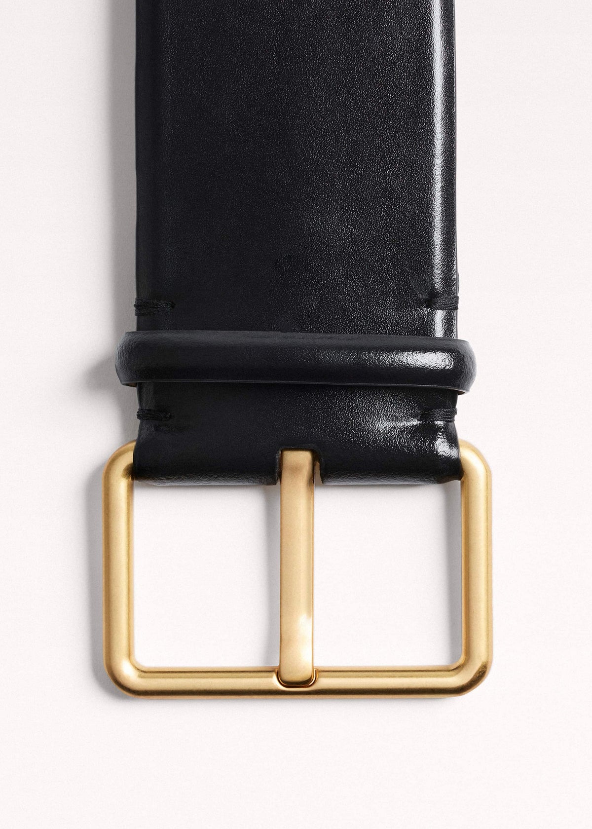 ME+EM Accessories Black Extra Wide Waisted Belt