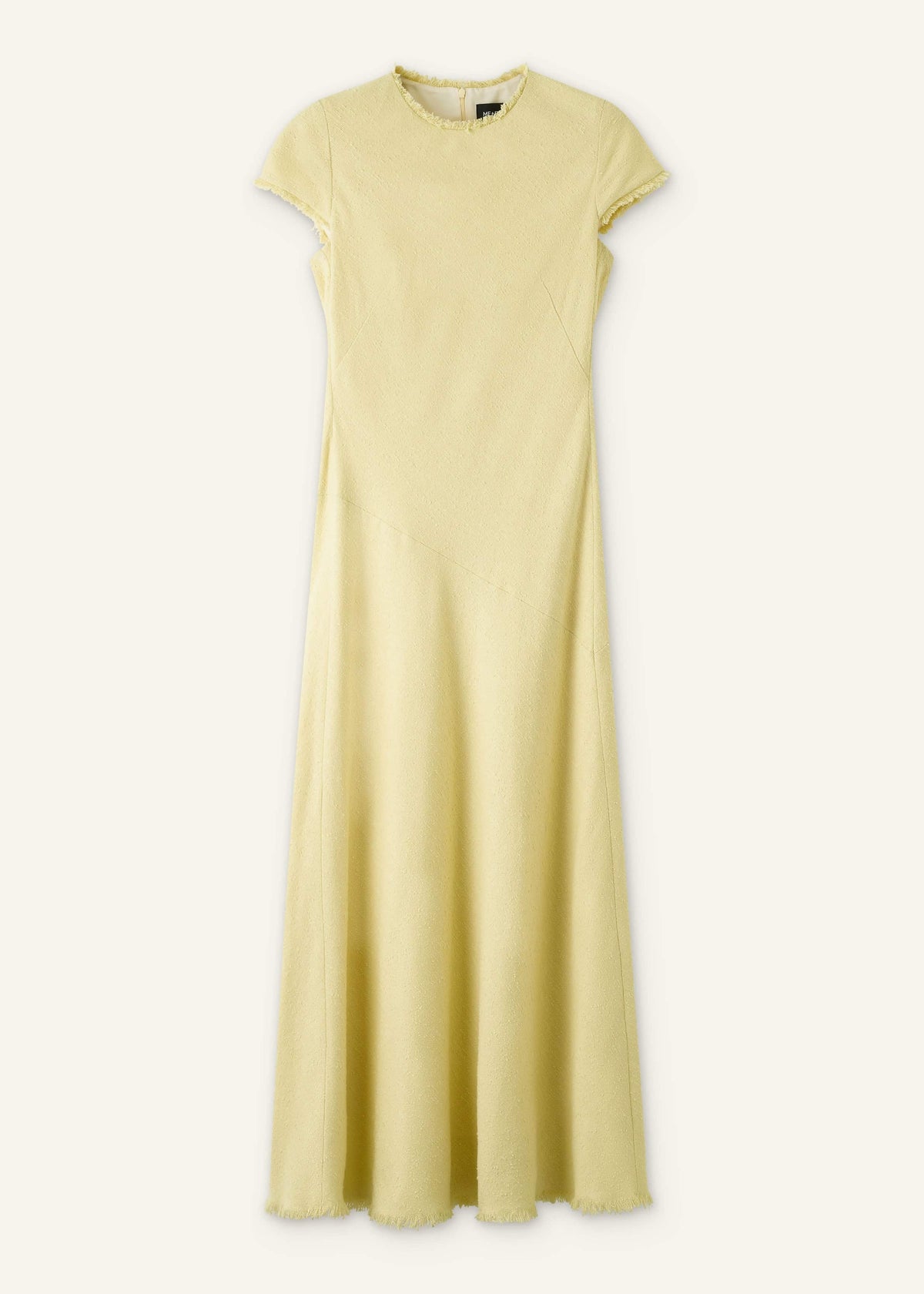ME+EM Clothing Yellow Bias Cut Maxi Dress