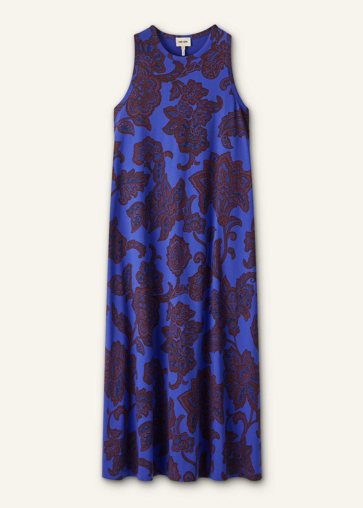 ME+EM Clothing Blue Maxi Swing Dress