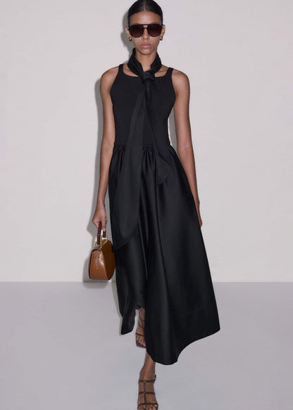 ME+EM Clothing Black Fit + Flare Maxi Dress