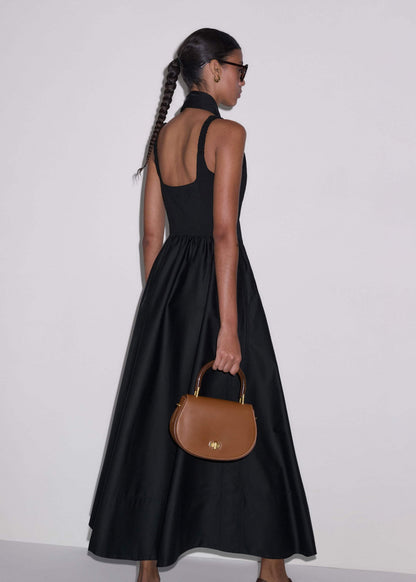 ME+EM Clothing Black Fit + Flare Maxi Dress
