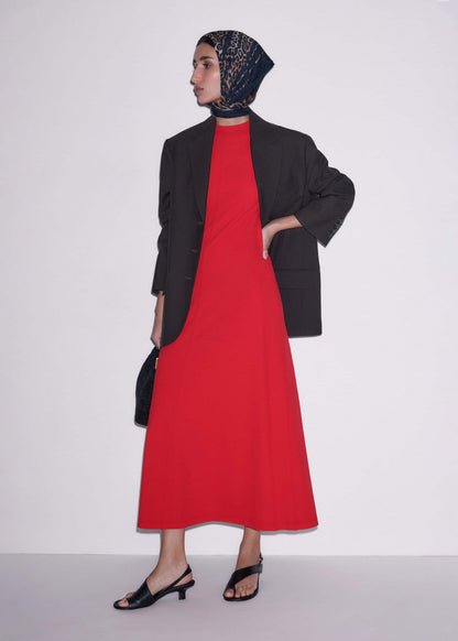 ME+EM Clothing Red Raglan Sleeve Maxi Dress