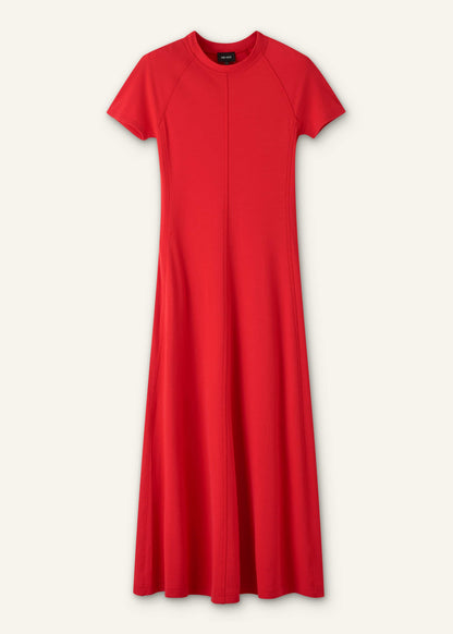 ME+EM Clothing Red Raglan Sleeve Maxi Dress
