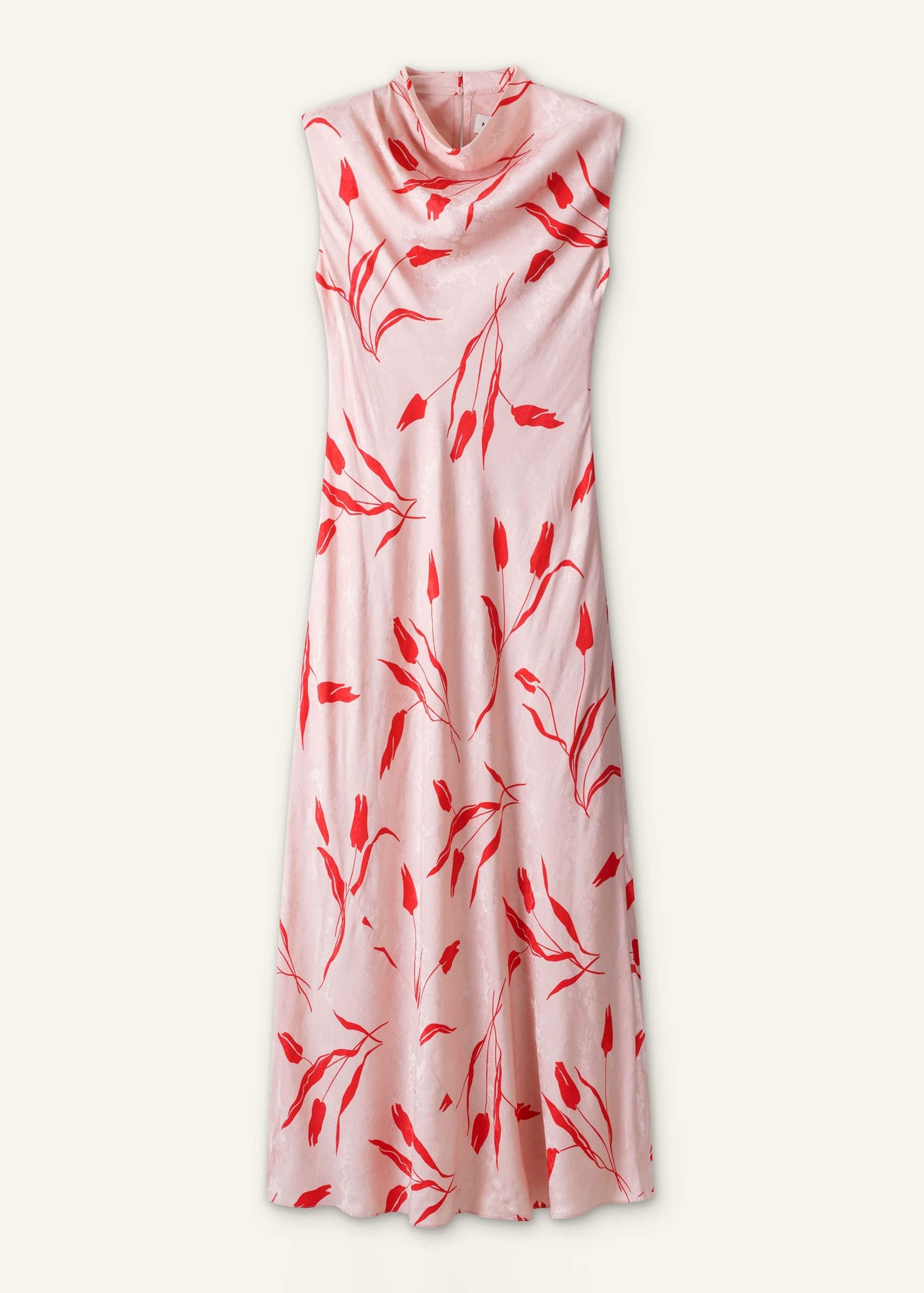 ME+EM Clothing Pink Bias Cut Maxi Dress