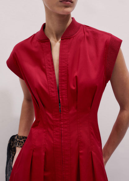 ME+EM Clothing Red Sporty Smart Midi Dress