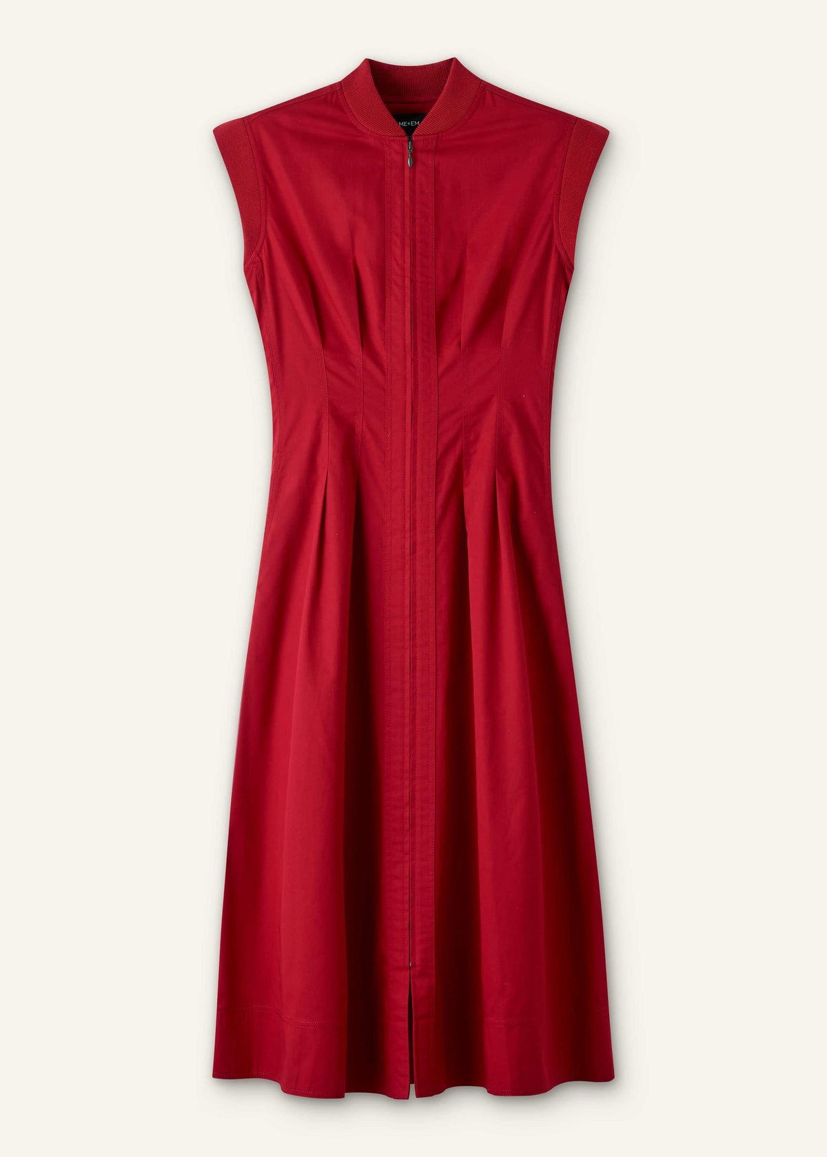 ME+EM Clothing Red Sporty Smart Midi Dress