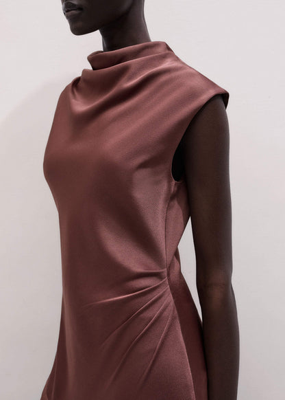ME+EM Clothing Cinnamon Bias Cut Full Length Dress