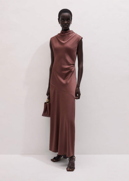 ME+EM Clothing Cinnamon Bias Cut Full Length Dress