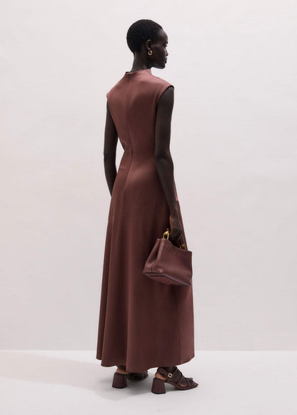 ME+EM Clothing Cinnamon Bias Cut Full Length Dress