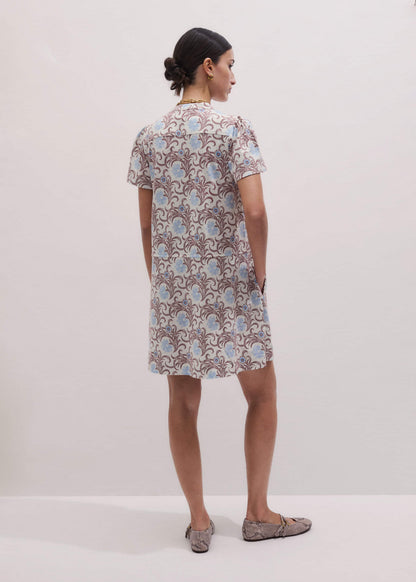 ME+EM Clothing Cream Summer Swing Dress