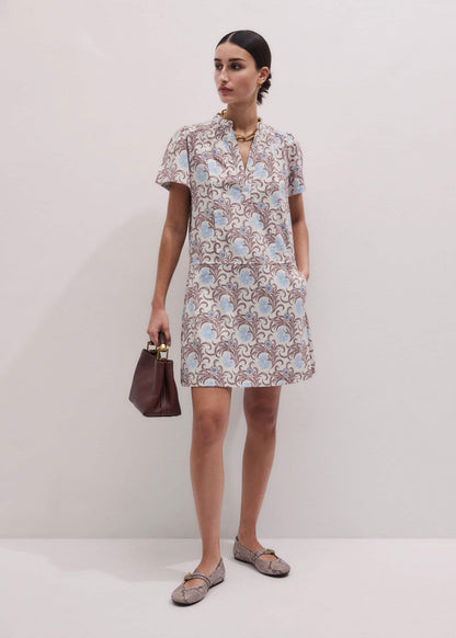 ME+EM Clothing Cream Summer Swing Dress