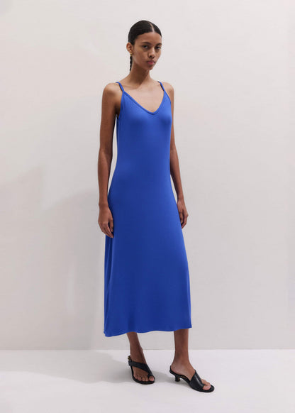 ME+EM Clothing Blue Pointelle Maxi Dress