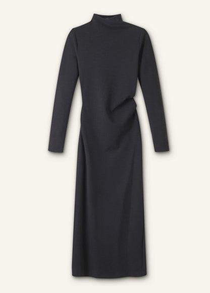 ME+EM Clothing Gray Gathered Maxi Dress