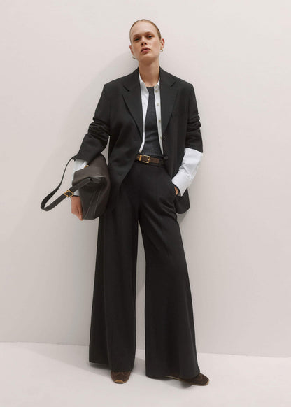 ME+EM Clothing Black Wide-Leg Pant