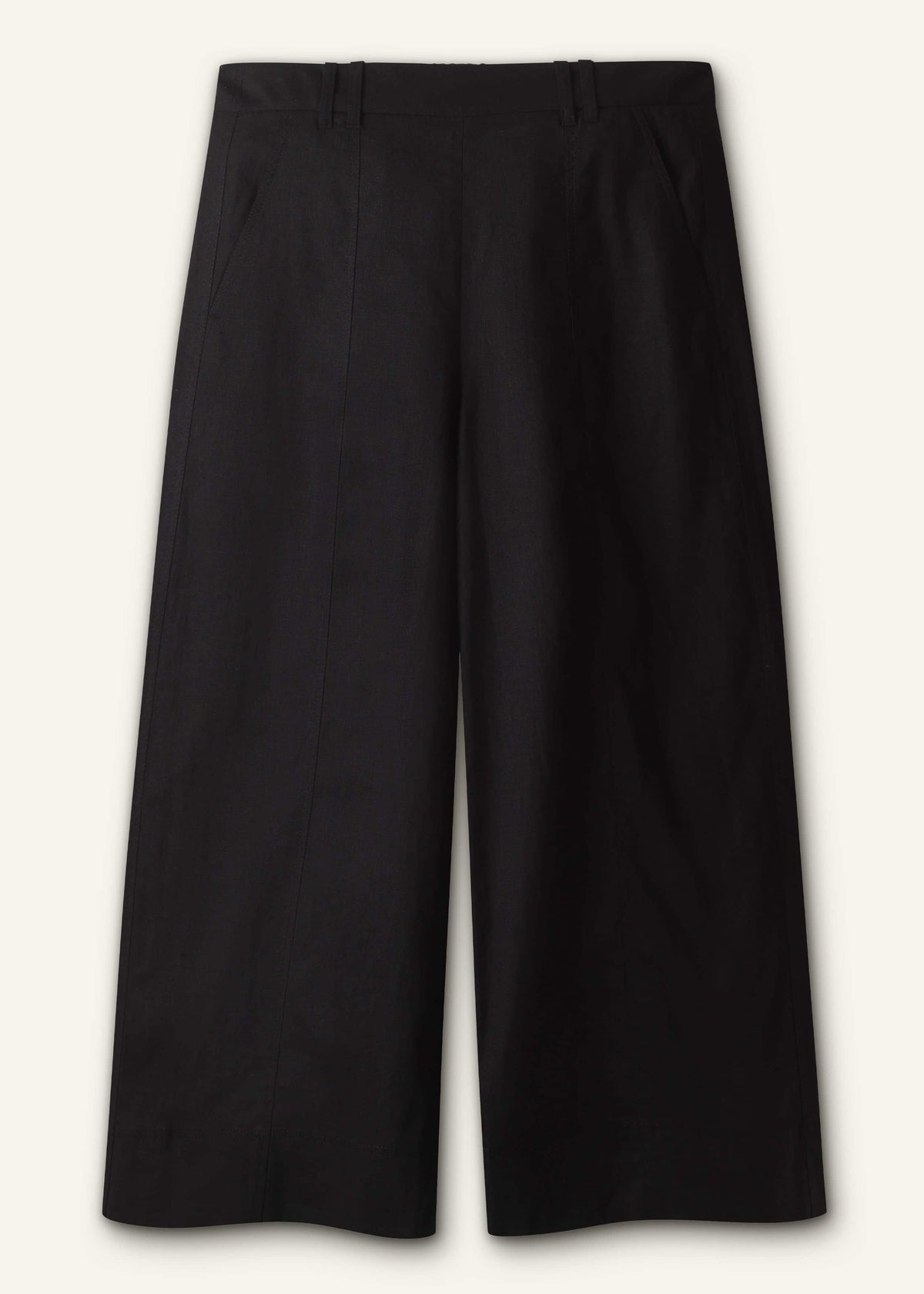 ME+EM Clothing Brown Crop Wide-Leg Pant