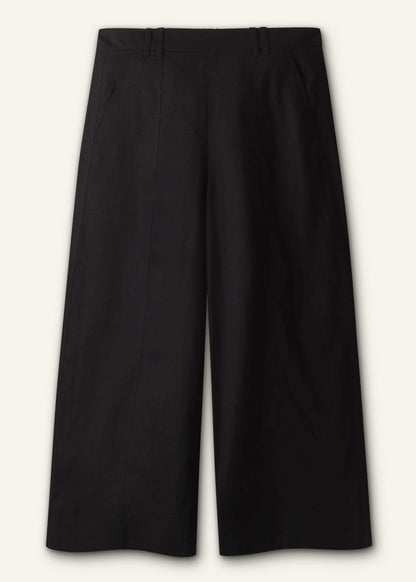 ME+EM Clothing Brown Crop Wide-Leg Pant
