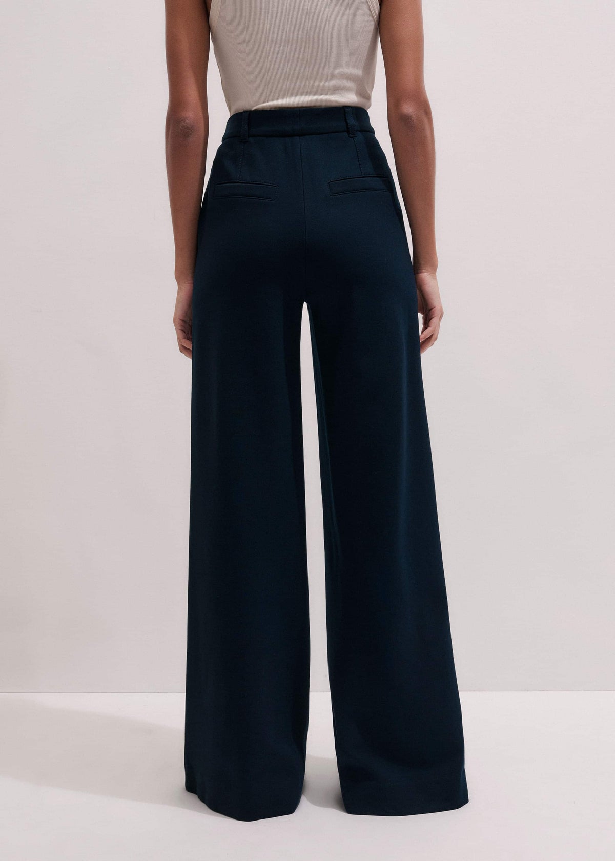 ME+EM Clothing Navy Luxe Travel Tailoring Man Pant