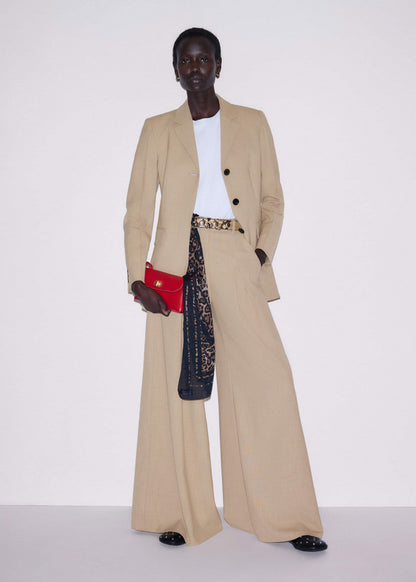 ME+EM Clothing Sand Very Wide-Leg Pant
