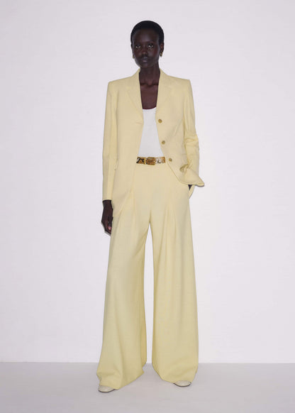 ME+EM Clothing Yellow Very Wide-Leg Pant