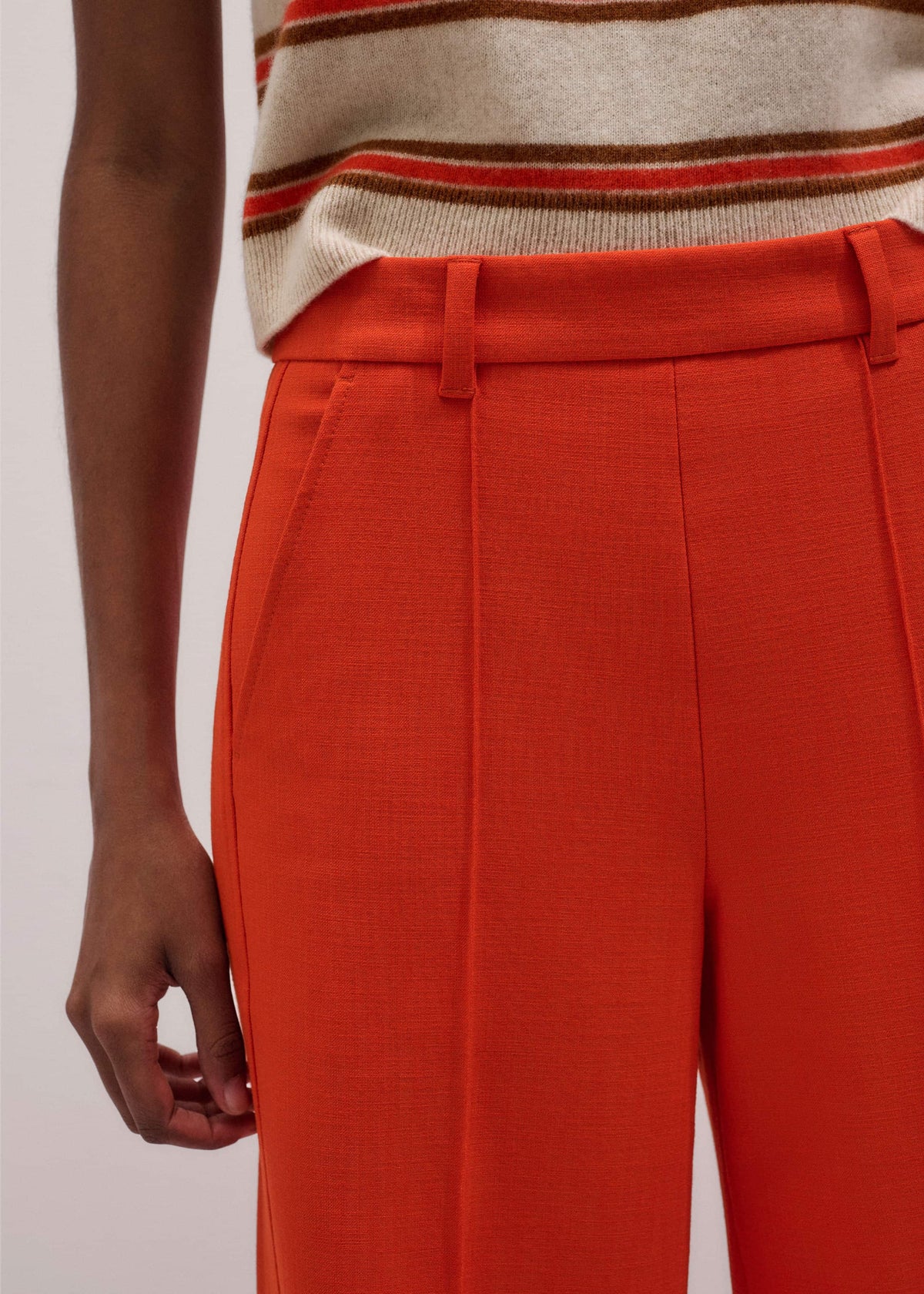ME+EM Clothing Orange Forever Wide-Leg Pant