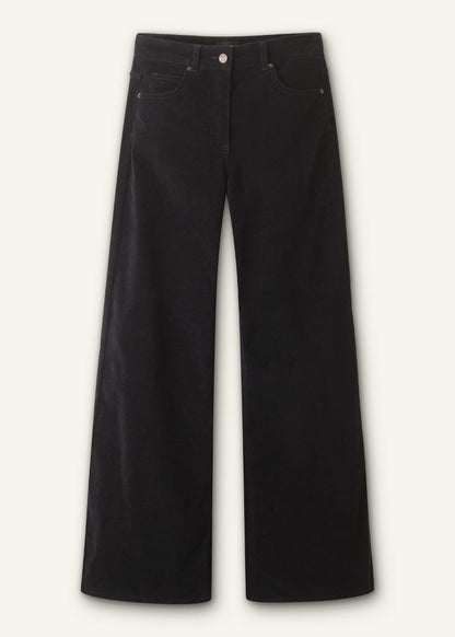 ME+EM Clothing Black Ultimate Wide-Leg Pant