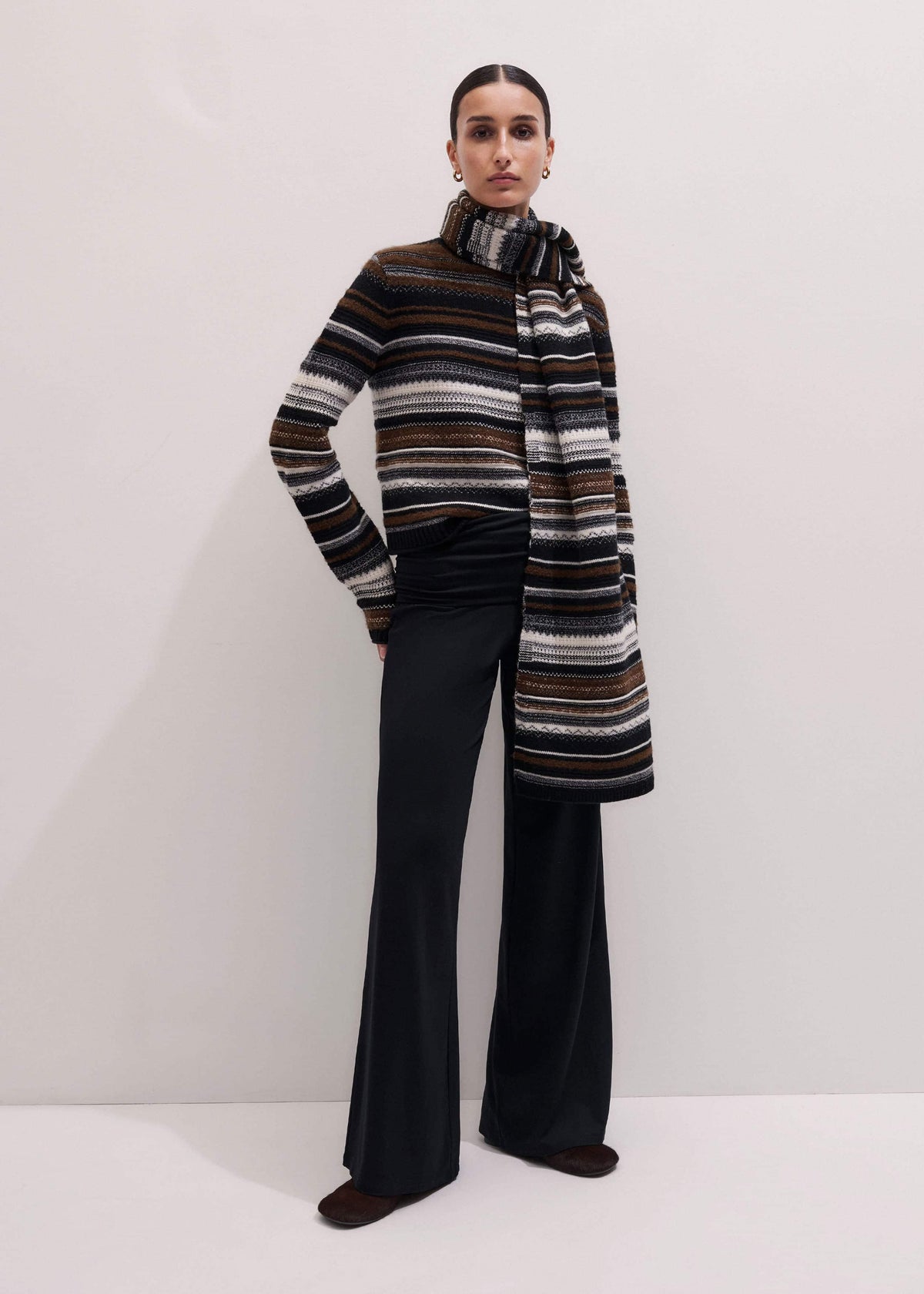 ME+EM Clothing Black Icon Palazzo Pant
