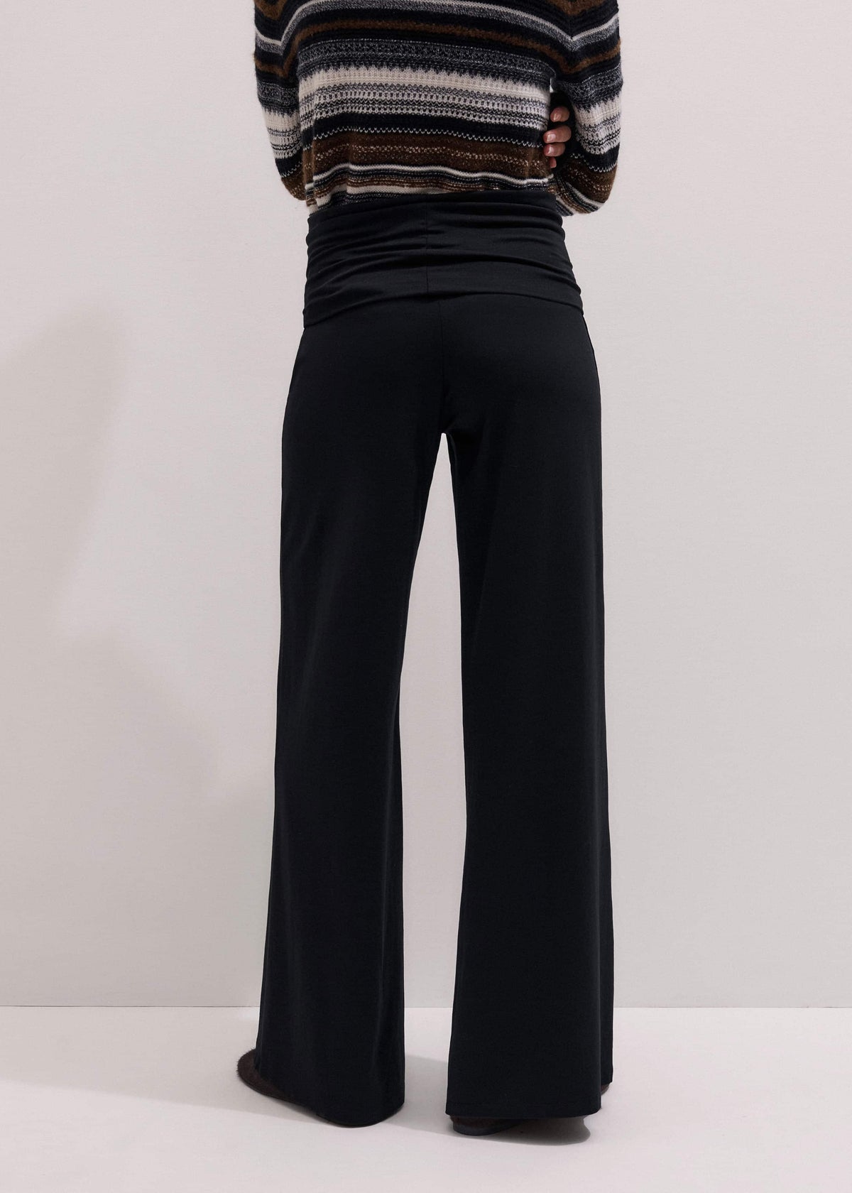 ME+EM Clothing Black Icon Palazzo Pant