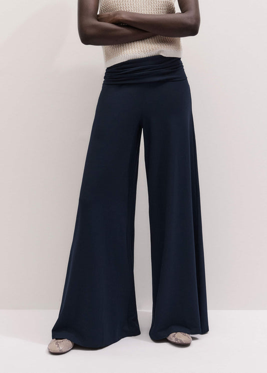 ME+EM Clothing Navy Super Wide Palazzo Pant