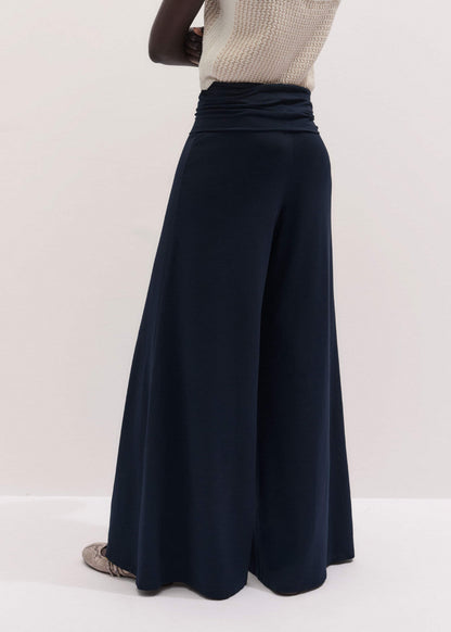 ME+EM Clothing Navy Super Wide Palazzo Pant