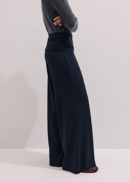 ME+EM Clothing Navy Icon Palazzo Pant