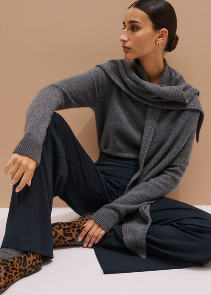 ME+EM Clothing Navy Icon Palazzo Pant