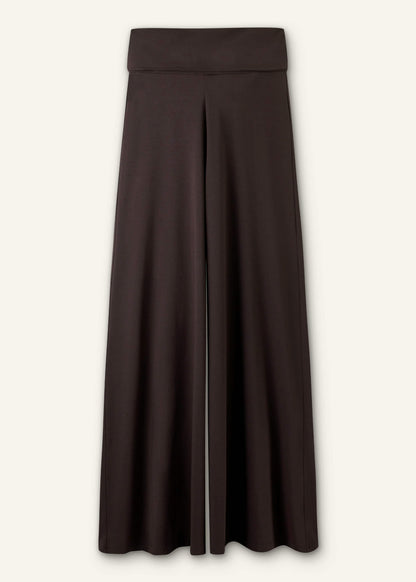 ME+EM Clothing Brown Super Wide Palazzo Pant