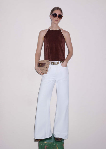 ME+EM Clothing White Leg Elongator Jean