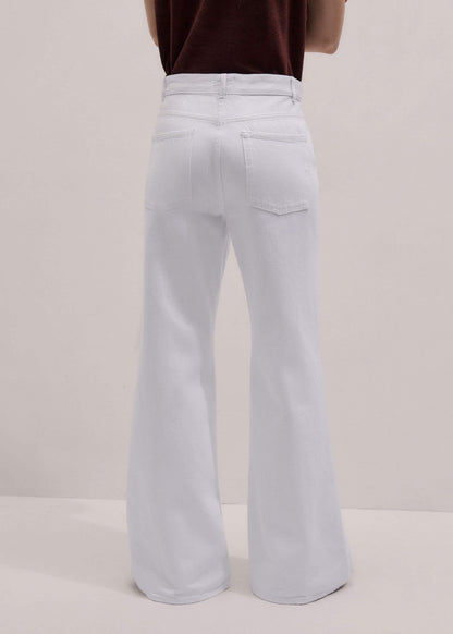 ME+EM Clothing White Leg Elongator Jean