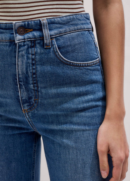 ME+EM Clothing Blue Super Flare Wide Jean
