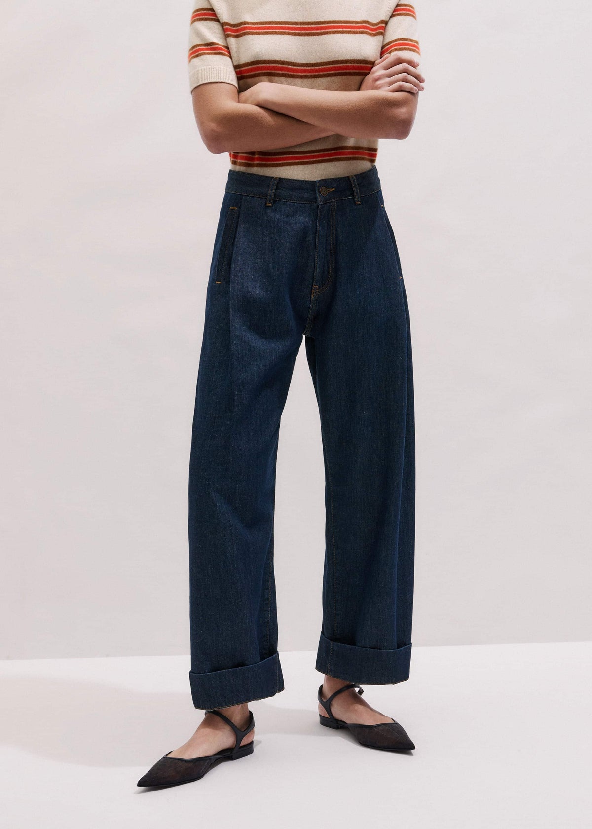 ME+EM Clothing Blue Rinse Wash Clever Jean