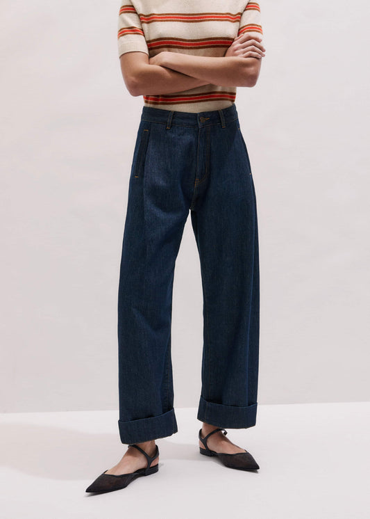 ME+EM Clothing Blue Rinse Wash Clever Jean