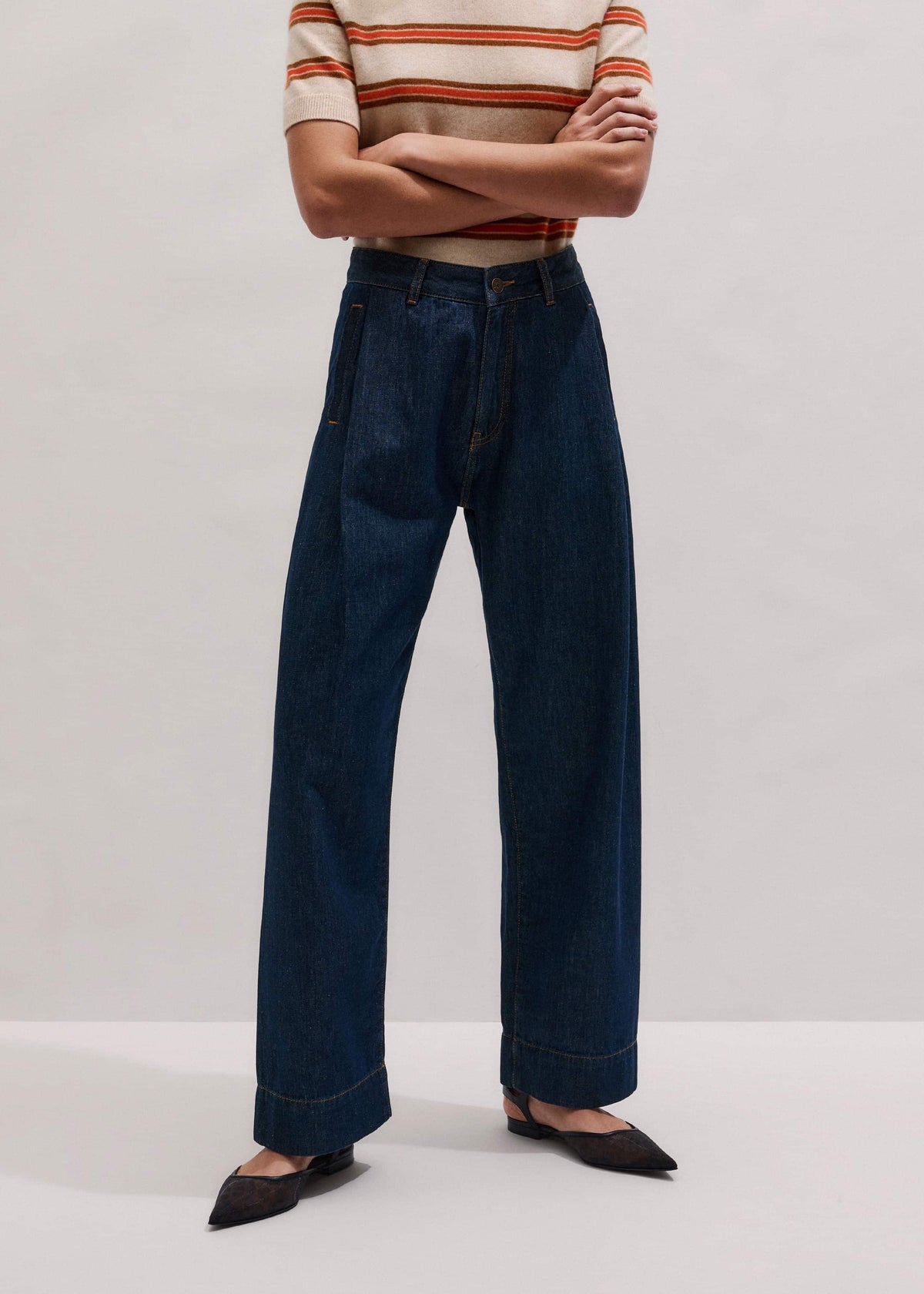 ME+EM Clothing Blue Rinse Wash Clever Jean